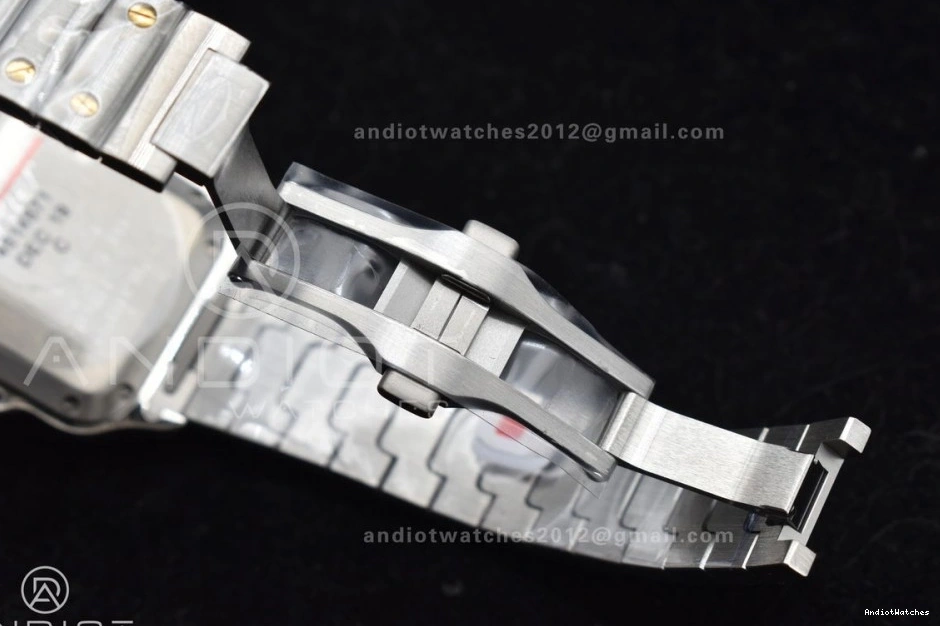 Bracelet 1:1 V Edition Best SmartLinks 35mm Dial White on YG BVF de StreetReady Cartier YG MIYOTA SS SS Santos 9015 1096 0803